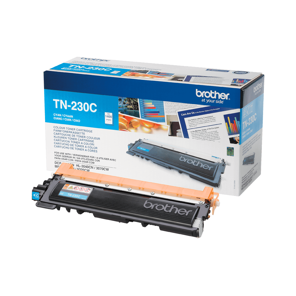 Brother TN-230C / TN230C cyan toner, 1,400 pages