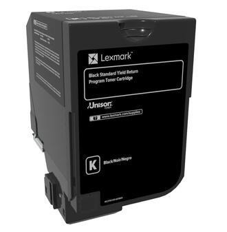 Toner Lexmark 74C2SK0 noir XL
