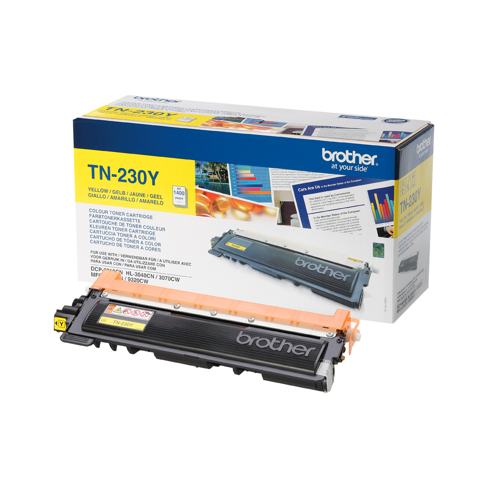 Brother TN-230Y / TN230Y yellow toner, 1,400 pages