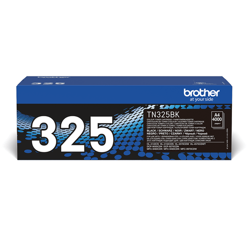 Brother Toner TN-325BK / TN325BK Schwarz XL, 4.000 Seiten