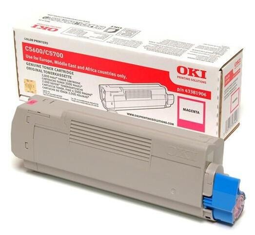 Toner OKI 43381906 Magenta