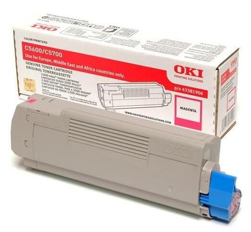 Toner OKI 43381906 magenta