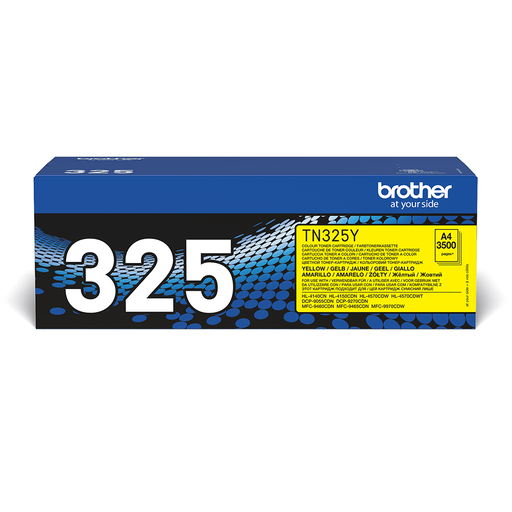 Brother TN-325Y / TN325Y yellow toner XL, 3,500 pages