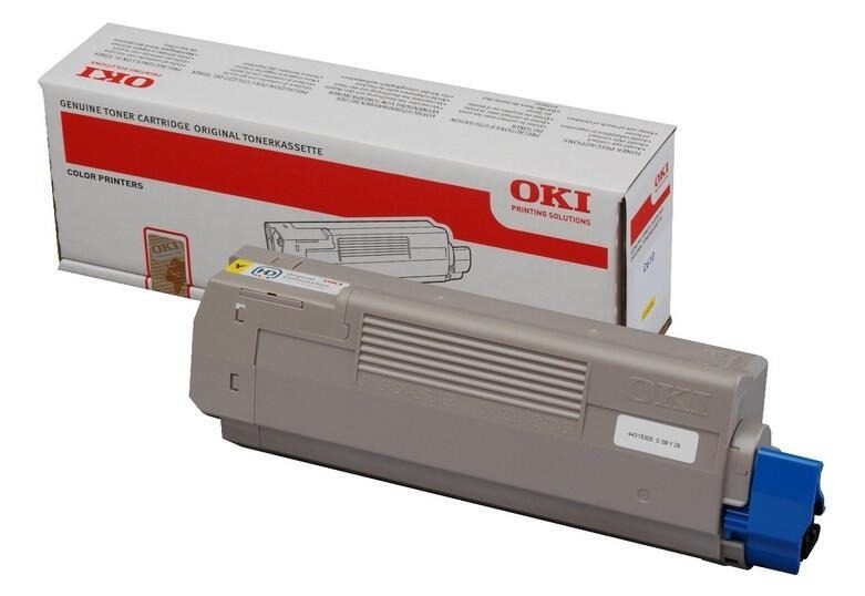 Toner OKI 44315305 jaune, 6 000 pages