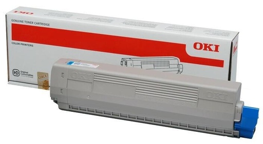 Toner OKI 44844507 Cyan, 10.000 Seiten