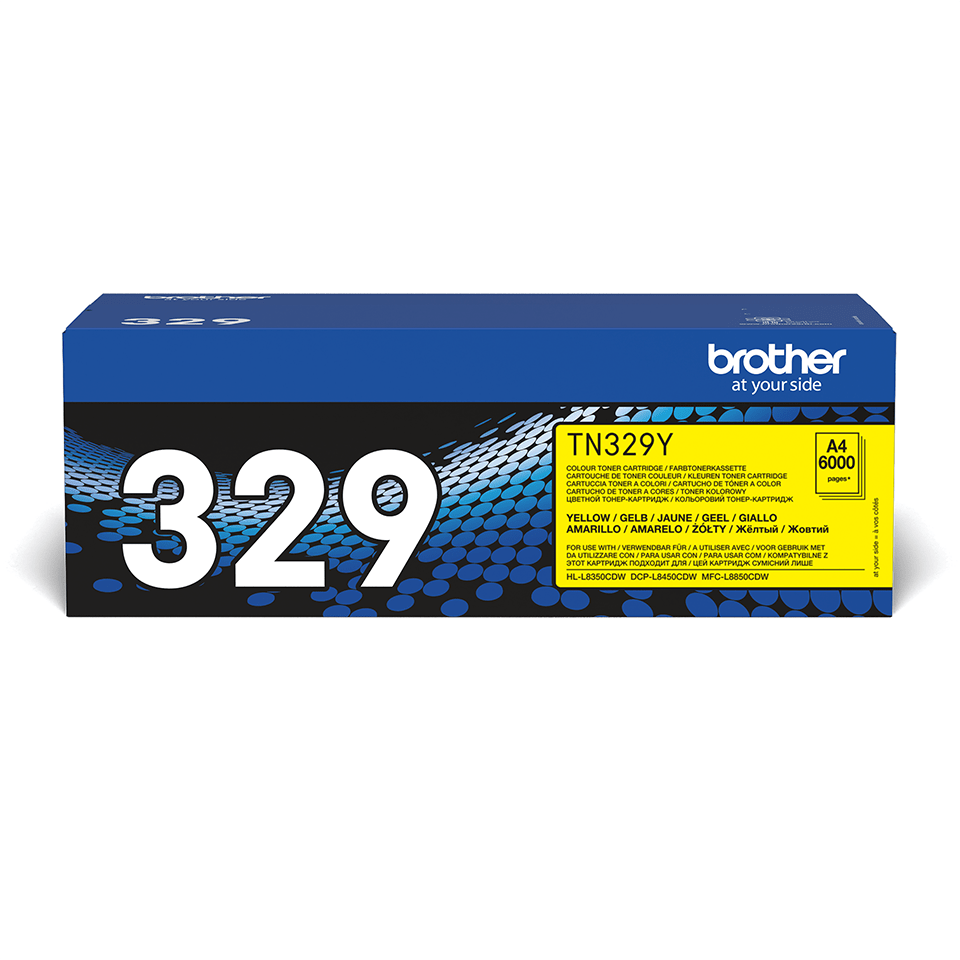 Toner Brother TN-329Y / TN329Y jaune, 6 000 pages