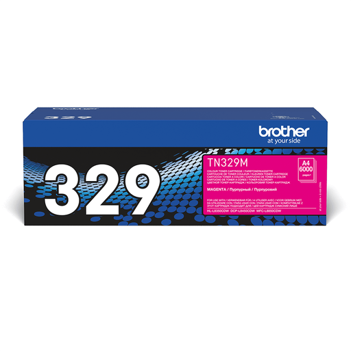 Brother Toner TN-329M / TN329M Magenta, 6.000 Seiten
