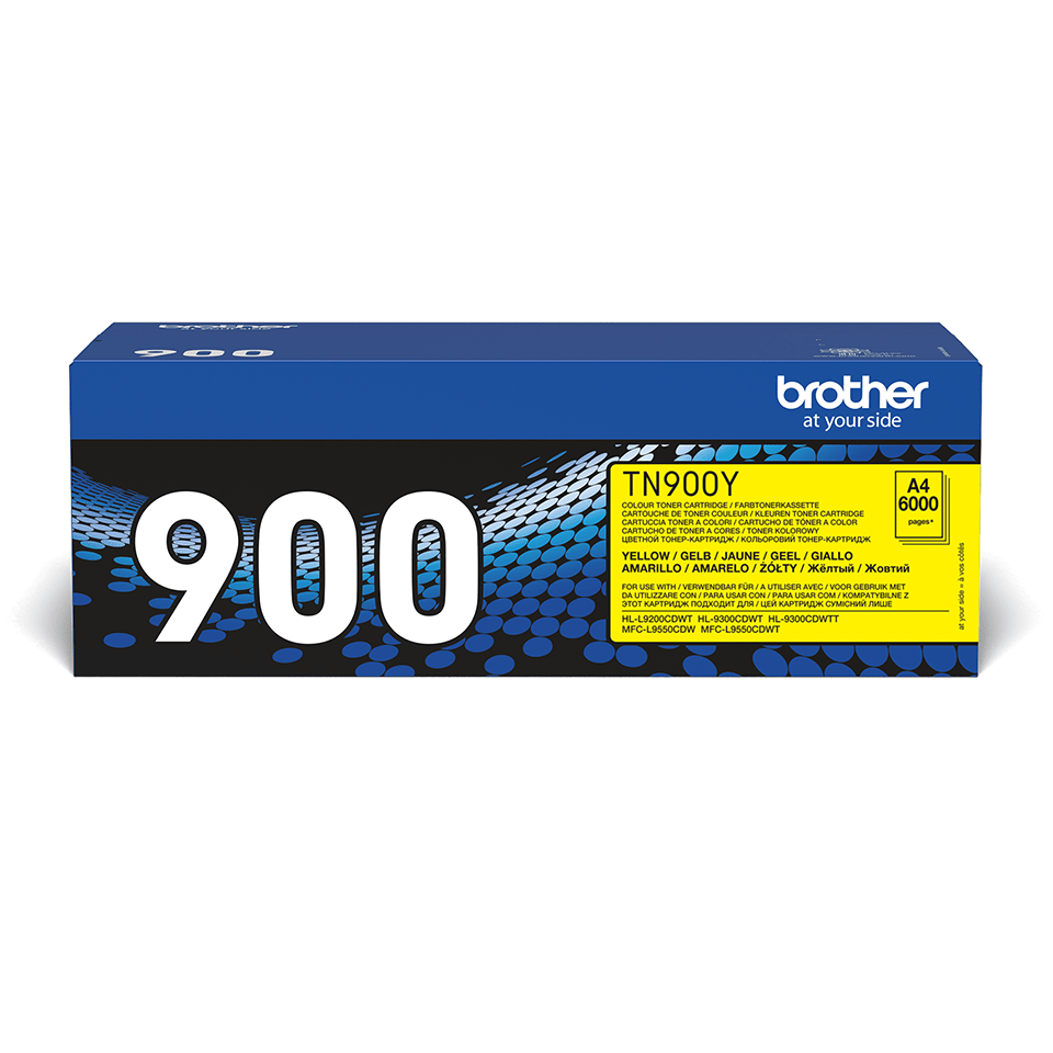 Brother TN-900Y / TN900Y yellow toner, 6,000 pages