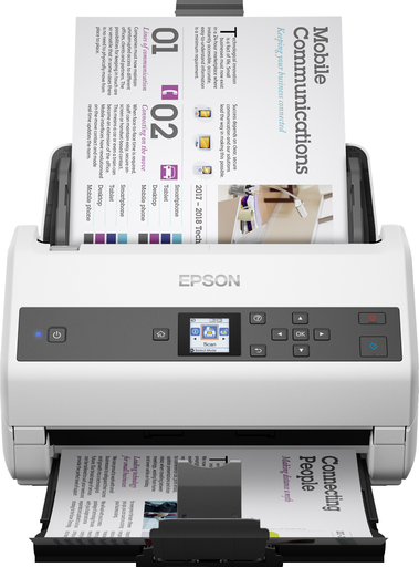 Epson WorkForce DS-870 document scanner, A4, 65 ppm, duplex, 100-sheet feeder