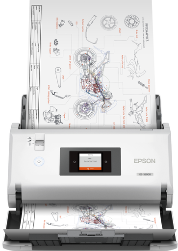 Scanner de documents Epson DS-32000, A4/A3, 90 ppm
