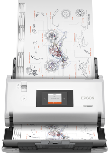 Epson DS-30000 document scanner, A3 / A4, 70 ppm