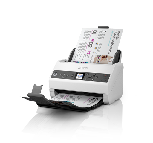 Epson DS-730N document scanner, A4, 40 ppm