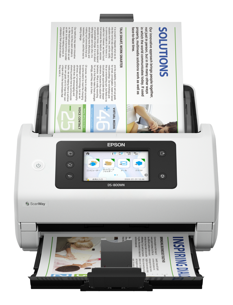Epson DS-800WN document scanner, A4, 50 ppm