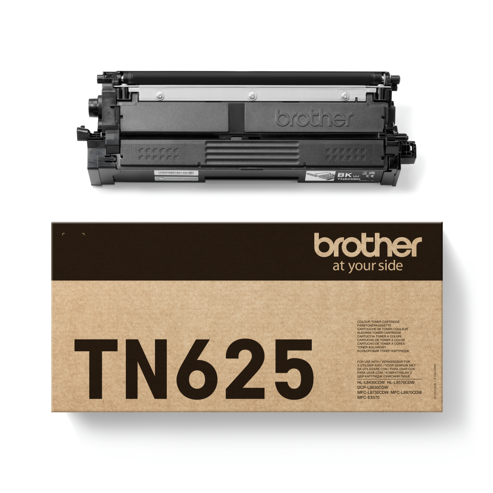 Brother TN-625BK / TN625BK black toner, 3,000 pages