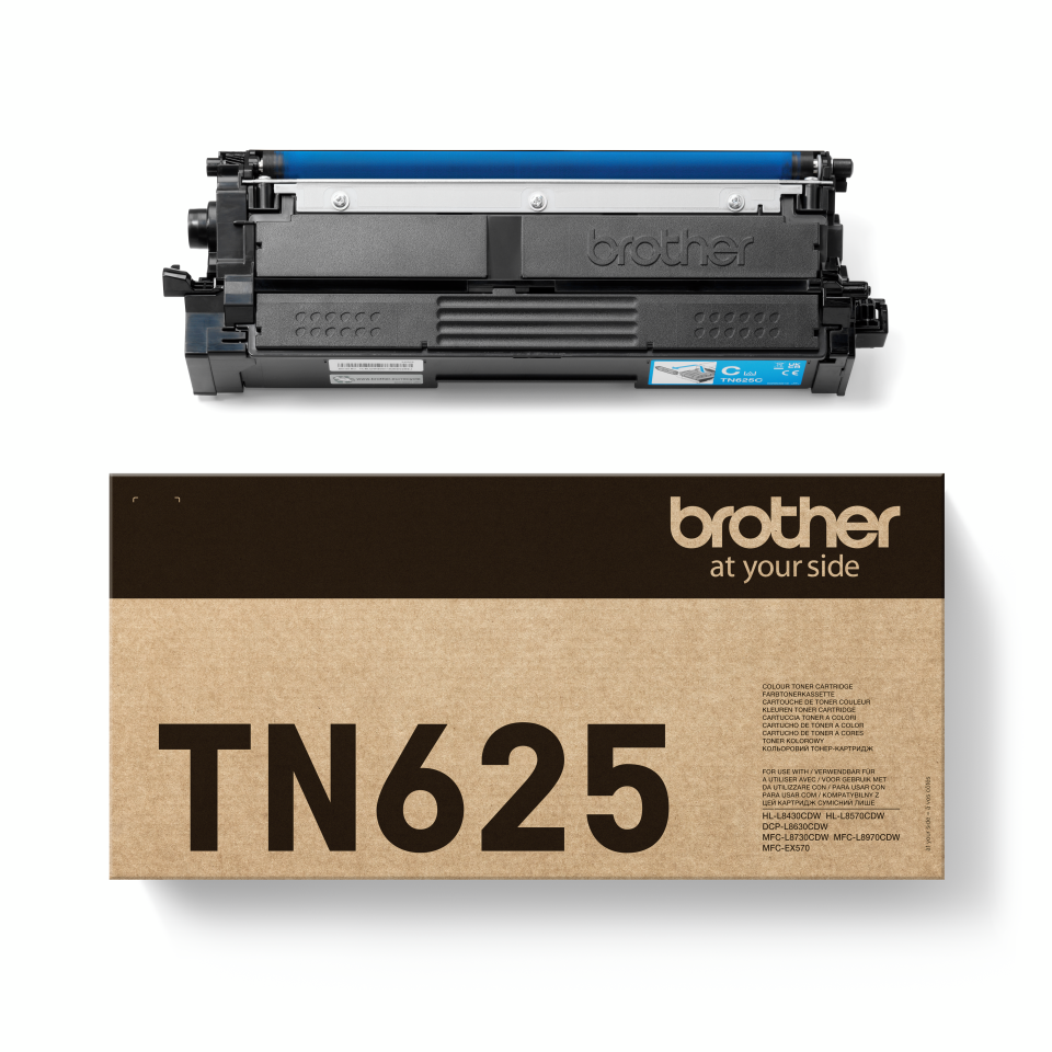 Brother TN-625C / TN625C cyan toner, 1,800 pages