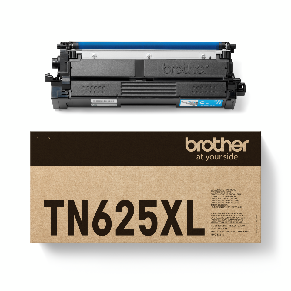 Brother TN-625XLC / TN625XLC cyan toner XL, 4,500 pages