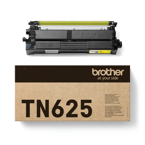Brother Toner TN-625Y / TN625Y Gelb, 1.800 Seiten