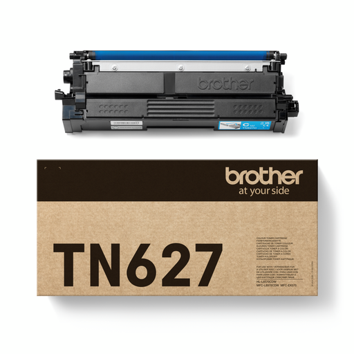 Brother Toner TN-627C / TN627C Cyan ultrahohe Reichweite, 10.000 Seiten