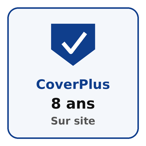 Extension de garantie Epson CoverPlus 8 ans sur site, pour EM-C81xxR