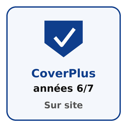 Extension de garantie Epson CoverPlus années 6/7 sur site