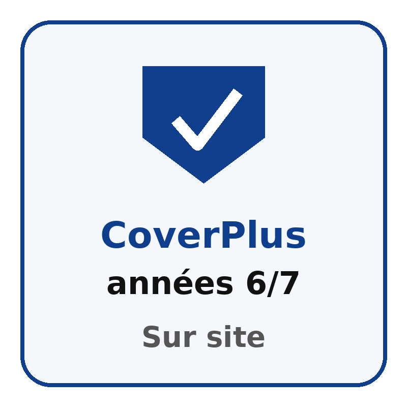 Extension de garantie Epson CoverPlus années 6/7 sur site, pour EM-C81xxR