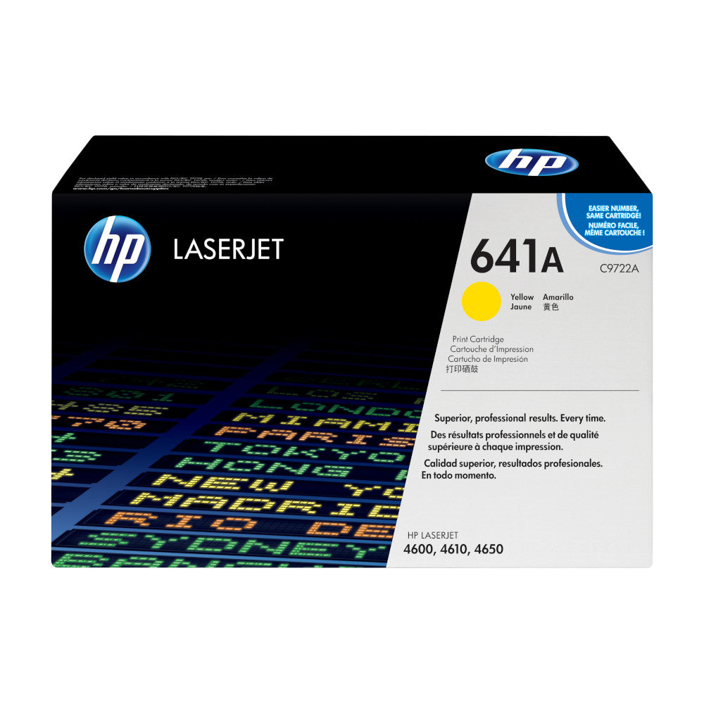 HP 641A yellow toner, 8,000 pages