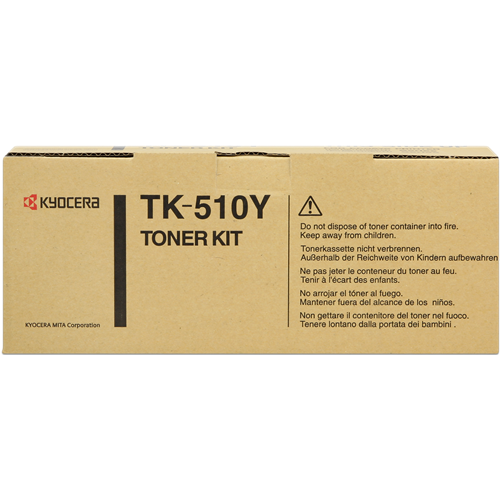 Toner Kyocera TK-510Y jaune, 8 000 pages