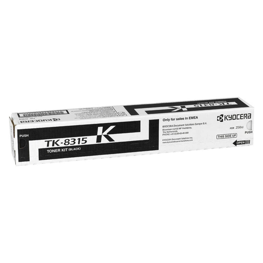 Toner Kyocera TK-8315K noir, 12 000 pages