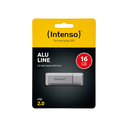 Intenso 3521472 USB-2.0-Stick, Alu Line, 16 GB