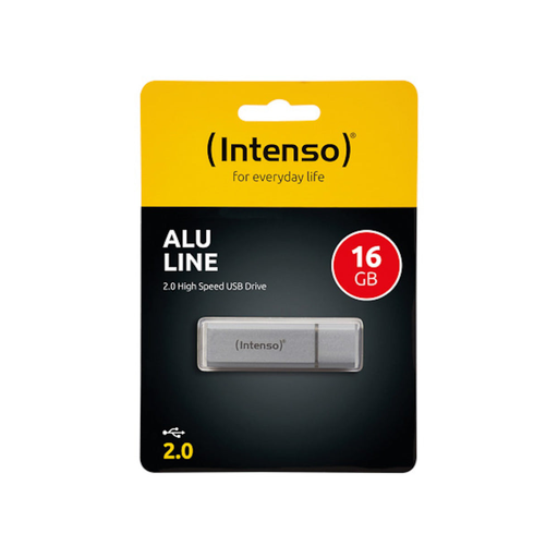 Intenso 3521472 USB 2.0 flash drive, Alu Line, 16 GB