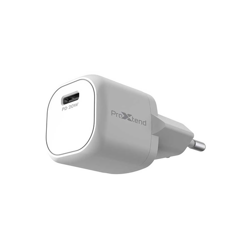 ProXtend PX-PD20P1EU 20 W USB-C wall charger, white, EU plug