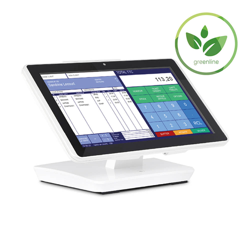 Terminal point de vente tactile 15,6 pouces Oxhoo Dandy DT-356, Core i3, 4 Go, 64 Go SSD
