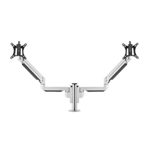 Bakker Elkhuizen Premium Office Dual Modular dual monitor arm, 19 to 32 inch, silver