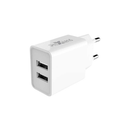 ProXtend PX-UA12P2EU 12-W-Dual-USB-A-Ladegerät, weiß, EU-Stecker