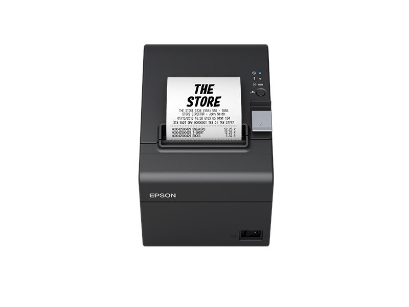 Imprimante de tickets thermique Epson TM-T20III, Ethernet, noir