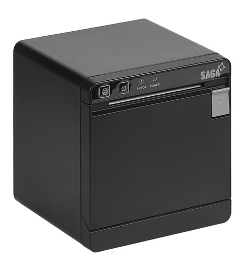 SAGA SGPR-300II 80 mm thermal receipt printer, USB / Ethernet, 230 mm/s, Front paper exit