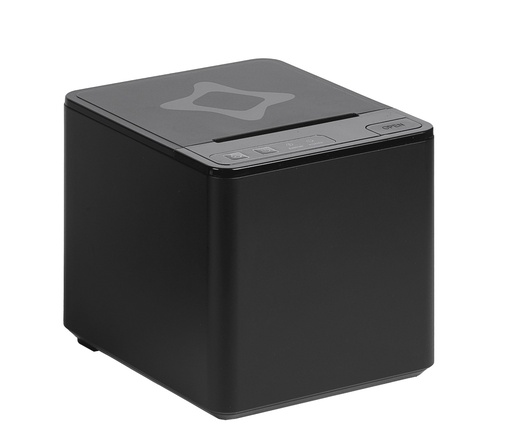 Imprimante tickets thermique 80 mm SAGA SGPR-200W, Coloris blanc, USB / Wi-Fi, Cache de protection