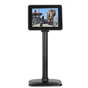 Écran client 8 pouces SAGA SGDP-80, USB auto-alimenté, 1024 x 768, Pied ajustable