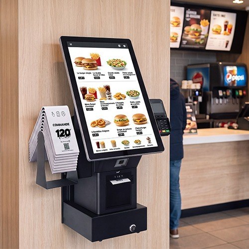 SAGA KOYA Wall wall mount for self-ordering kiosk
