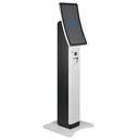 SAGA KURVEO 23.6 23,6-Zoll-Bestellkiosk mit gebogenem Display, Android 11, Säulenversion 165 cm, 4 GB / 64 GB