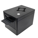 SAGA SGPL-207 80-mm-Linerless-Etikettendrucker, USB, seriell und Ethernet, 152 mm/s, Automatischer Abschneider