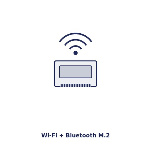 Carte Wi-Fi et Bluetooth M.2 SAGA SGWIFIM2IC, Intel dual band, option d'usine