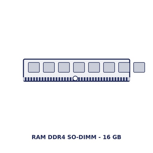 SAGA SG-RAM-16GS 16 GB DDR4 memory module, SO-DIMM, factory option