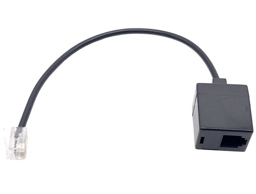 Câble adaptateur casque RJ9 Fanvil T03, brochage Q03, pour casques Sennheiser / EPOS, sur téléphones Fanvil