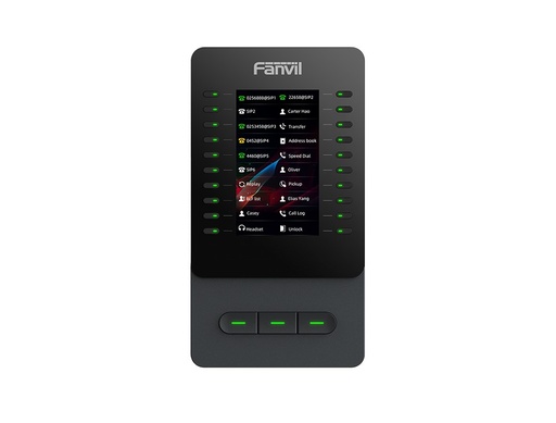 Fanvil EM60 expansion module, 60 keys, 4.3" color display, for Fanvil V65, V66, V66 Pro and V67