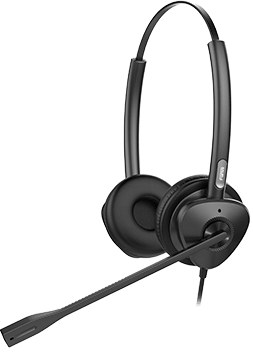 Fanvil HT302-U USB wired headset, binaural, USB, dual ENC microphone, HD audio