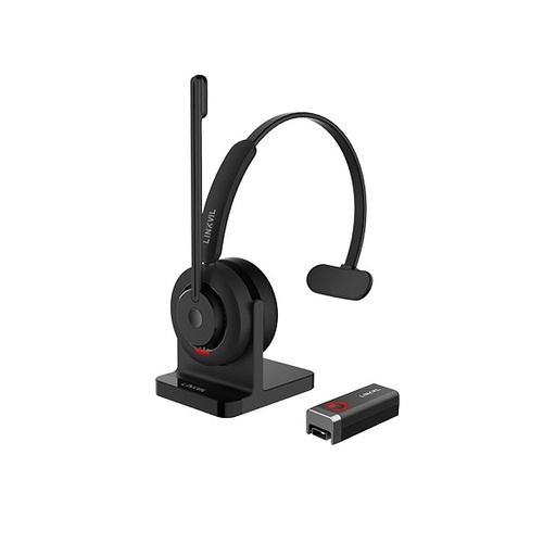 Casque sans fil DECT et Bluetooth Fanvil DH301D, monaural, DECT + Bluetooth 5.3, portée 180 m, dongle DT10 fourni