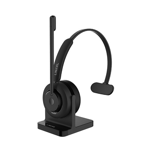 Casque Bluetooth Fanvil DH301B, monaural, Bluetooth 5.4 multipoint, 22 h d'autonomie, Busylight