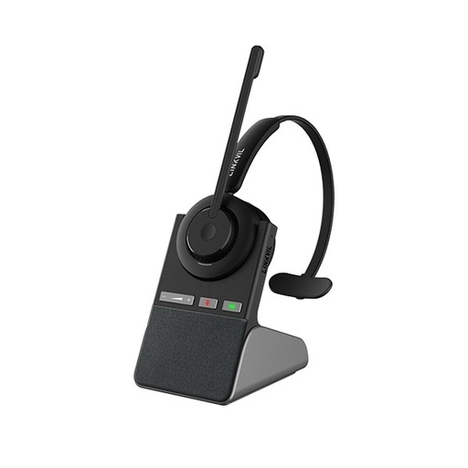 Fanvil DH301D Pro DECT and Bluetooth wireless headset, monaural, multifunction DECT base, DECT + Bluetooth 5.3, Busyligh