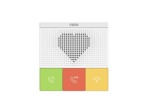 Fanvil Y501W SIP intercom, 2 SIP accounts, 2.4 and 5 GHz Wi-Fi, IP54, healthcare